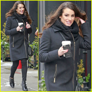 Lea Michele Gets Cozy With Her Longtime BFF Jonathan Groff