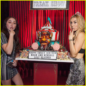 Noah Cyrus Celebrates Sweet 16 With 'American Horror Story' Themed Bash!