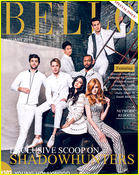 The 'Shadowhunters' Cast Fronts Special Edition of 'Bello' Mag
