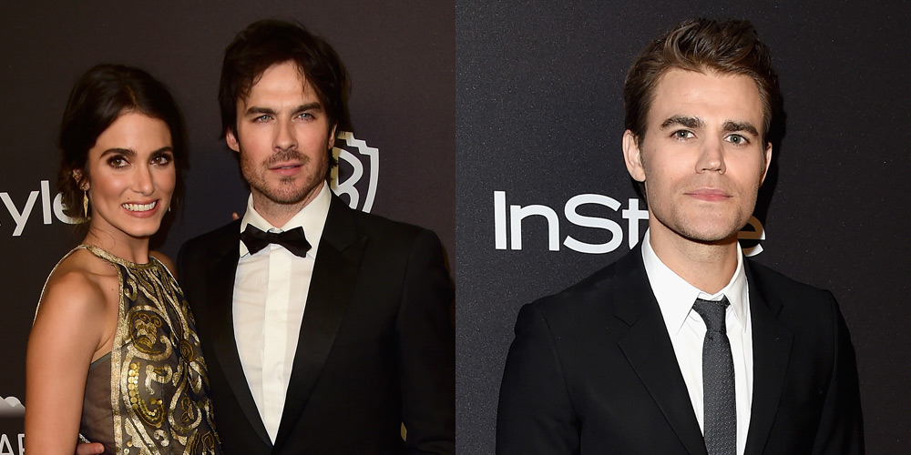 Ian Somerhalder & Paul Wesley Hit the Golden Globes After Party! | 2016 ...