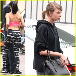 Taylor Swift Gets In a Workout with BFF Selena Gomez