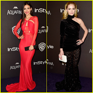 Victoria Justice & Greer Grammer Keep It Classy at InStyle's Golden Globes 2016 After Party!