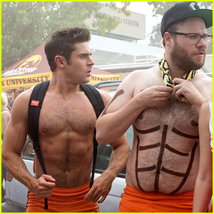 Shirtless Zac Efron looking ab-tastic in still from his new film Neighbors  - The Randy Report