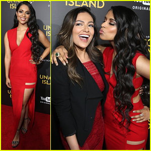 Tyler Oakley & Bethany Mota Step Out For Lilly Singh's 'A Trip To Unicorn Island' Premiere