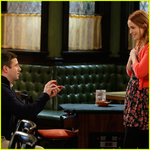 Bridgit Mendler Shows Off Red Hair as Candace & Justin Get Engaged on 'Undateable' (Video)