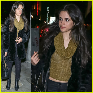 Camila Cabello Heads Out To Dinner After Quick Dubai Trip with Fifth Harmony
