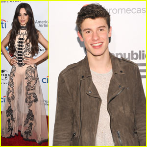 Camila Cabello & Shawn Mendes Step Out for Grammys 2016 Parties