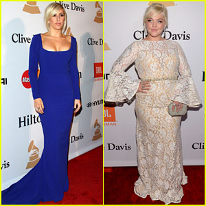Ellie Goulding Glams Up for Pre-Grammys Gala with Elle King!