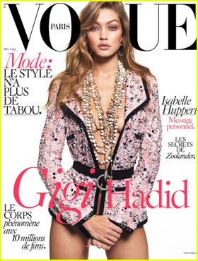 Gigi Hadid Stuns on 'Vogue Paris' March 2016 Cover