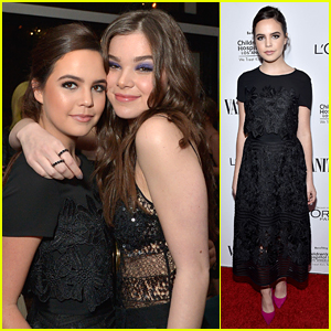 Bailee Madison Supports Hailee Steinfield As She Hosts Vanity Fair's DJ Night
