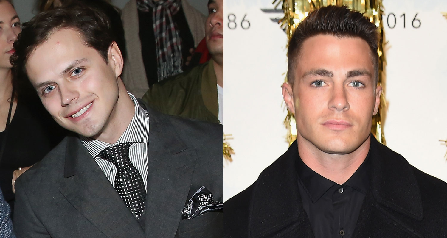 Jake Robinson & Colton Haynes Both Hit Up New York Men’s Fashion Week ...