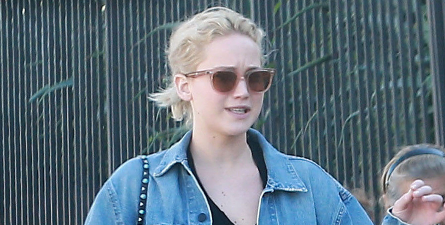 Jennifer Lawrence Sports A Suggestive Jacket Grabbing Lunch in L.A ...