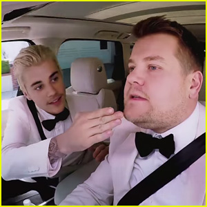 Justin Bieber Records Another 'Carpool Karaoke' with James Corden - Watch Now!