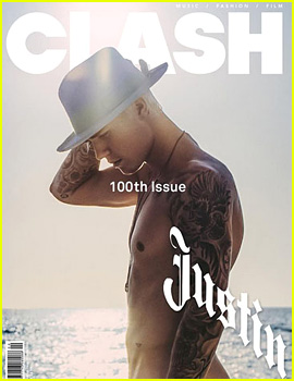 Justin Bieber Bares His Body for 'Clash'