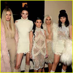 Kendall & Kylie Jenner Join Kardashian Sisters at Yeezy Season 3 Show!