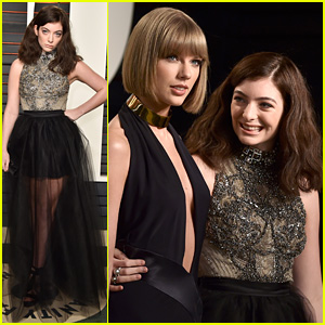 Lorde & Taylor Swift Take Pics Before Oscars 2016 Party!