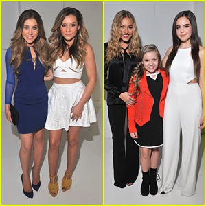 Maddie & Tae Hit NYFW with Lennon & Maisy After Performing on 'Live with Kelly & Michael'