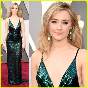 Saoirse Ronan Turns Heads In Drop Dead Gorgeous Gown at Oscars 2016