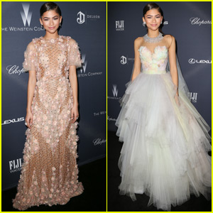 Zendaya Dons Two Gorgeous Gowns at Pre-Oscar Dinner