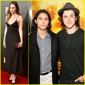 Alycia Debnam-Carey & Lorenzo Henrie Step Out for 'Fear of The Walking Dead' Premiere