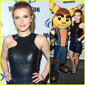 Bella Thorne Shows Off Heart Tattoo at WonderCon 2016 - Bella Thorne WonDercon Rachet Clank Movie