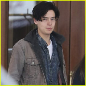 Cole Sprouse Greets Fan Before More 'Riverdale' Filming in Vancouver