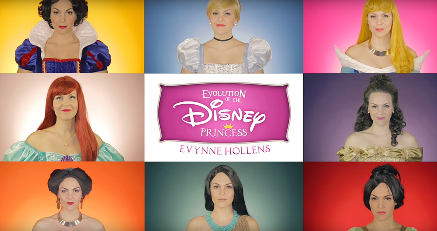 singer-evynne-hollens-brings-all-disney-princesses-together-in-gorgeous