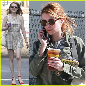 Emma Roberts Changes Up Her Hair Color!