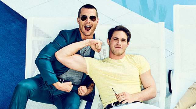 Blake Jenner Puts Muscles On Display For ‘glamour Feature Blake Jenner Glen Powell Magazine