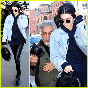 Kendall Jenner Has Close Call With Paparazzi on the Move