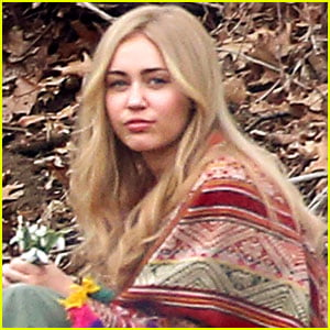Miley Cyrus Wears Long Blonde Wig for Upcoming Amazon Series | Miley Cyrus  | Just Jared Jr.