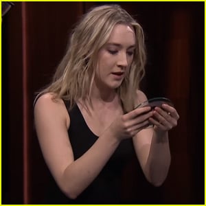 Saoirse Ronan Gets Animated While Playing Catchphrase on 'The Tonight Show'