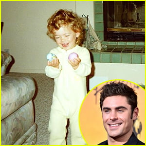 Zac Efron Posts Cute Easter Egg Throwback Pic