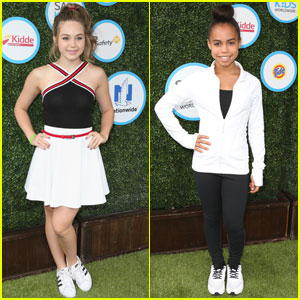 Brec Bassinger & Asia Monet Ray Attend Safe Kids Day 2016