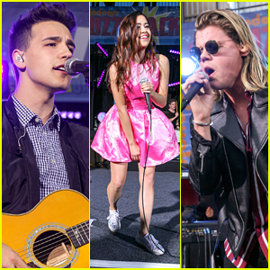 Jacob Whitesides, Megan Nicole, & Conrad Sewell Rock Nickelodeon�s #BuzzTracks Live Concert! (Videos)