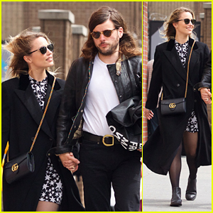 Dianna Agron Takes Sweet Stroll With Fiance Winston Marshall
