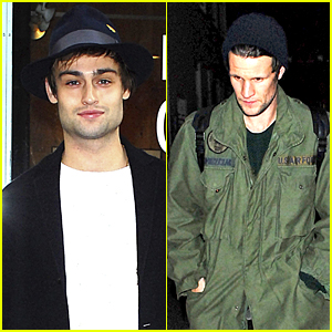 Douglas Booth Joins Matt Smith for London Gallery Viewing