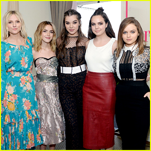 Hailee Steinfeld Gets Bailee Madison's Support at 'Harper' Cover Event!