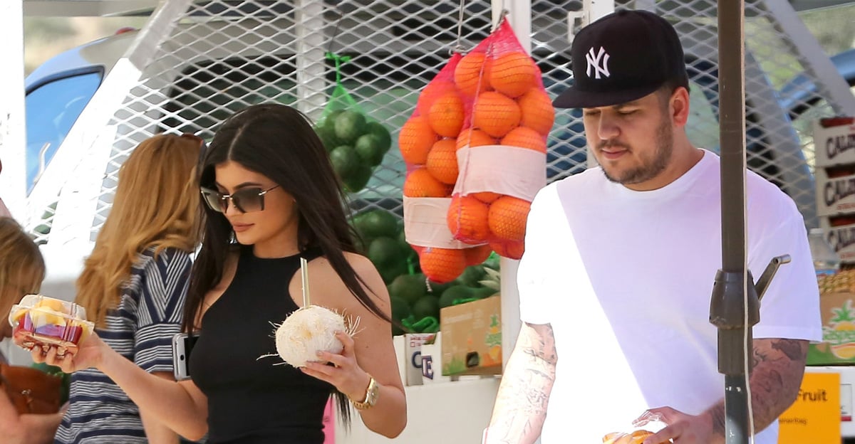 Kylie Jenner Hangs Out with Older Brother Rob Kardashian | Kylie Jenner ...