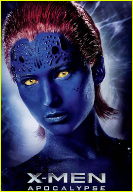 Jennifer Lawrence Brings Mystique to New 'X-Men: Apocalypse' Character Poster