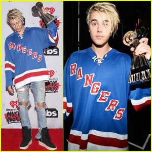 Justin Bieber Takes Home Three Awards at iHeartRadio Music Awards