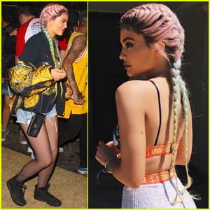 Kylie Jenner's Louis Vuitton Swimsuit at Coachella 2016