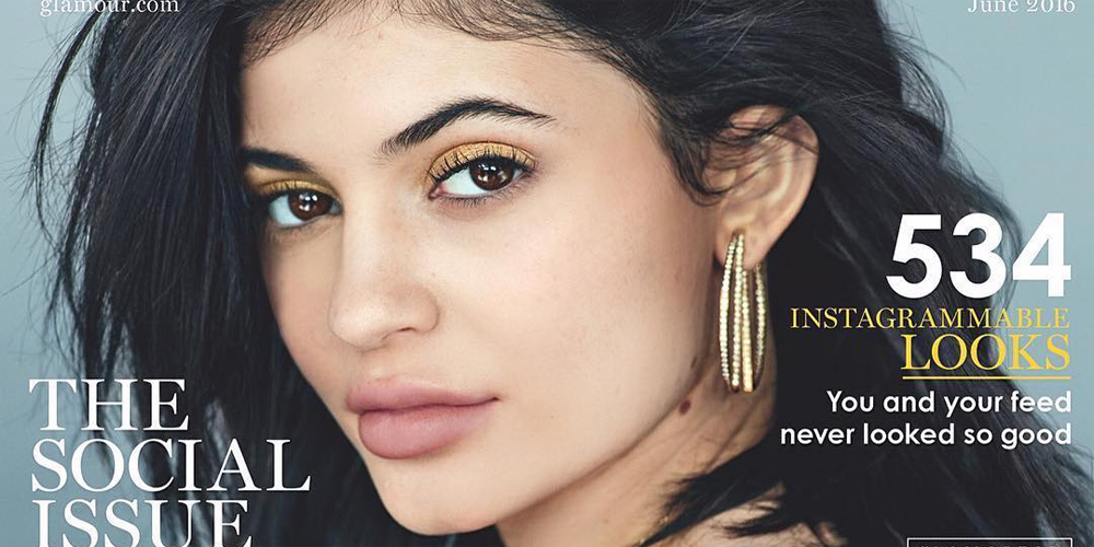 Kylie Jenner Labels Herself a Feminist in Glamour UK June 2016 | Kylie ...