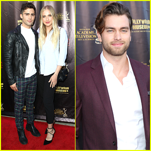 Max Ehrich & Veronica Dunne Couple Up For Daytime Emmy Awards Nominees Reception 2016