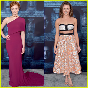 Sophie Turner Joins Maisie Williams at 'Game of Thrones' Premiere