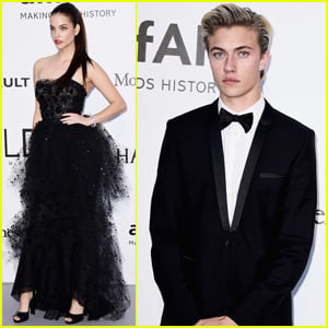 Lucky Blue Smith Suits Up for amfAR Cannes Gala 2016