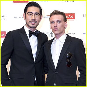 Jamie Campbell Bower Reunites With Godfrey Gao at Asia Power of Film Gala 2016