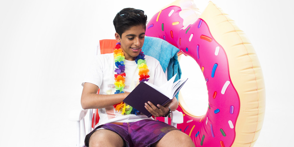 Karan Brar Backs Summer Reading With DoSomething.org.