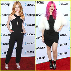 Katherine McNamara Joins Allison Iraheta at ASCAP Pop Awards 2016