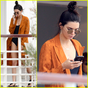 Kendall Jenner Takes a Break From Her Busy Cannes Schedule